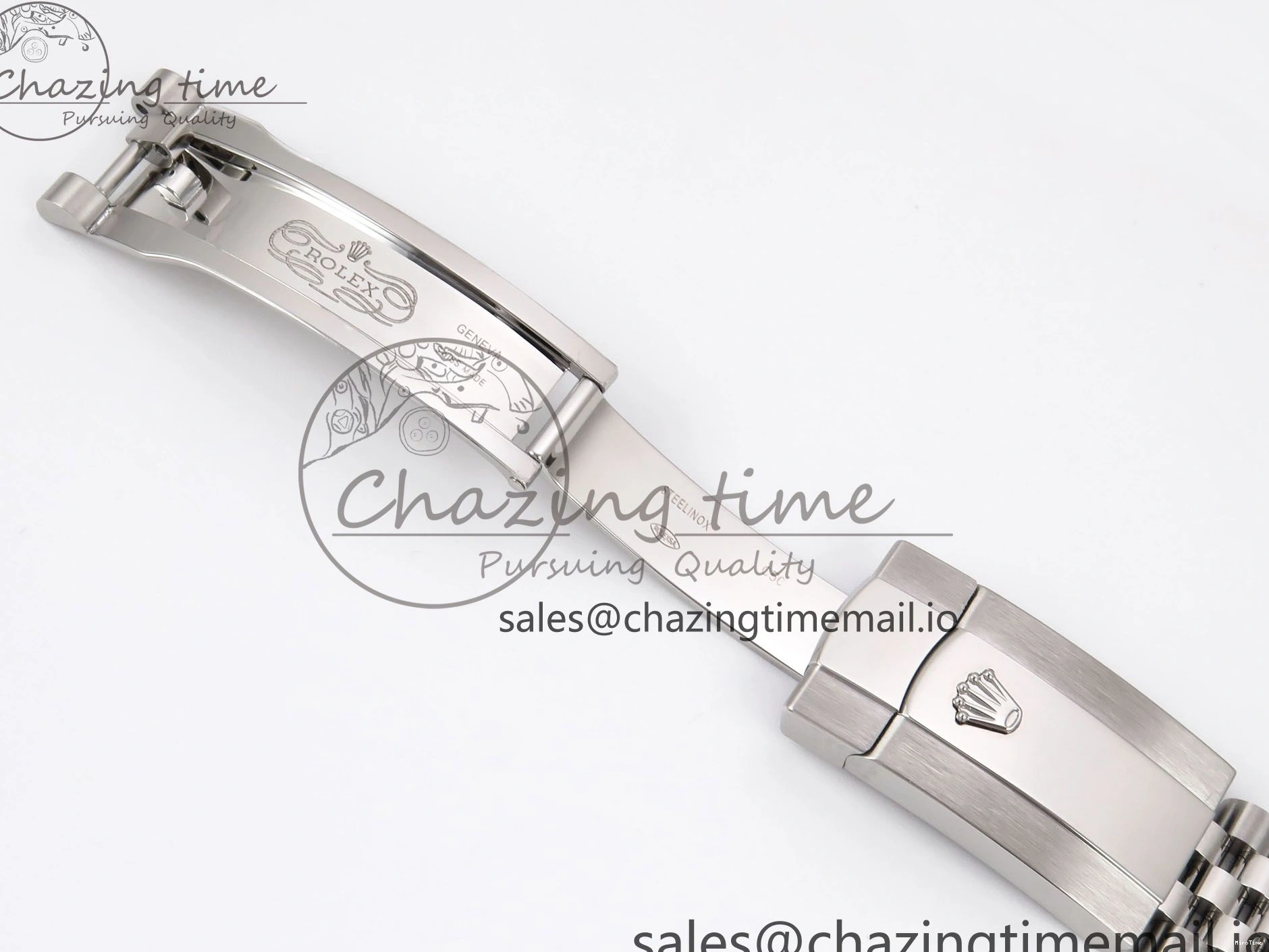 MiroTime 0406 HighPerformance DateJust 41 126334 EWEF Best Edition Black Stick Dial on Jubilee Bracelet A 1046